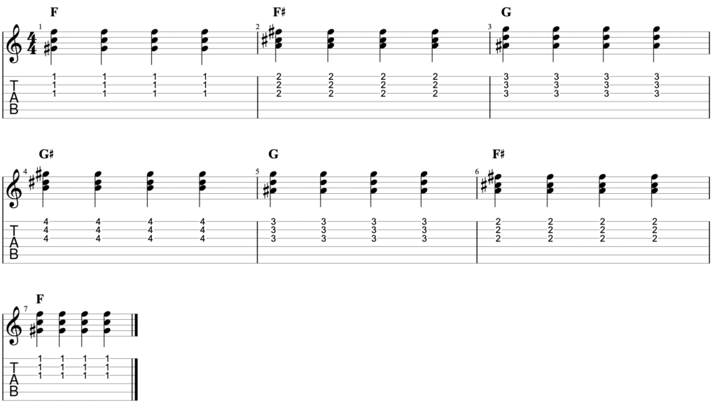 bar chords tab example 3