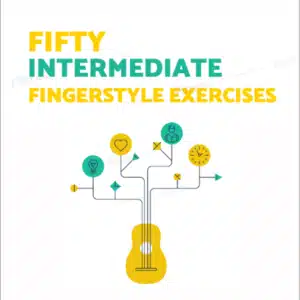 50 intermediate fingerpicking exercises cover