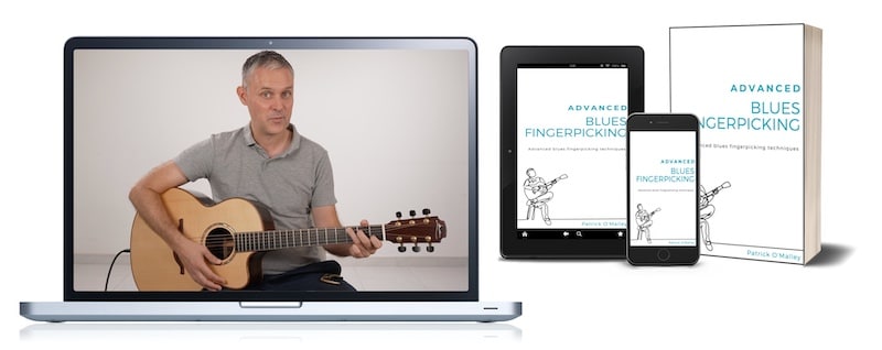 Intermediate Blues Fingerpicking course | what's included