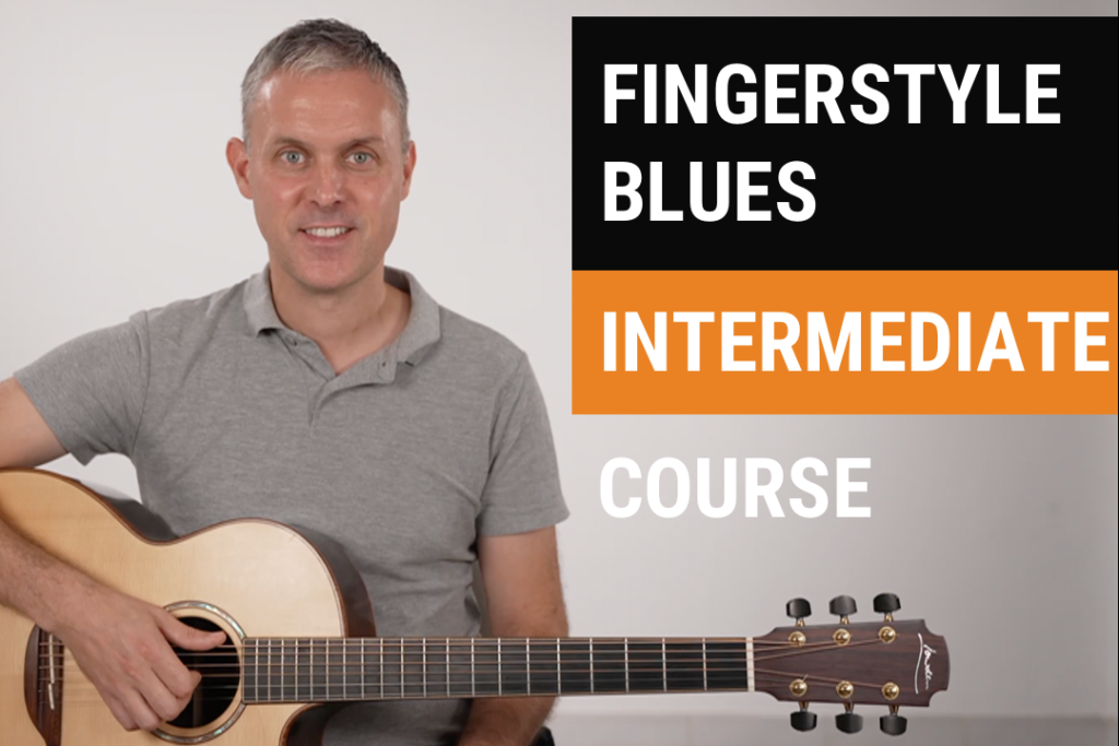 Learn Fingerstyle Blues - Intermediate Course