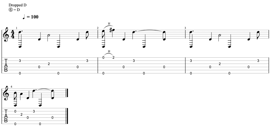 DropD-Guitar-Fingerpicking-Ex5