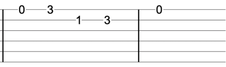 guitar notes for jingle bells